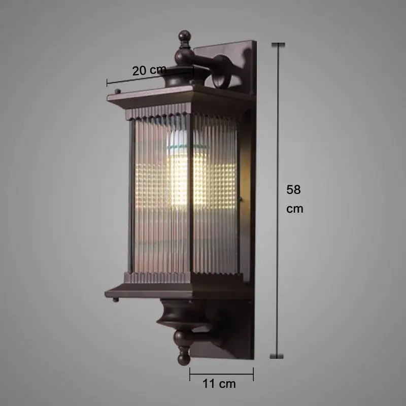 Large Art deco Garden lighting Antique Outdoor Wall Lamp for coffee store Courtyard Hotel E27 Waterproof Gate wall Light sconce Large Art deco Garden lighting Antique Outdoor Wall Lamp for coffee store Courtyard Hotel E27 Waterproof Gate wall Light sconce