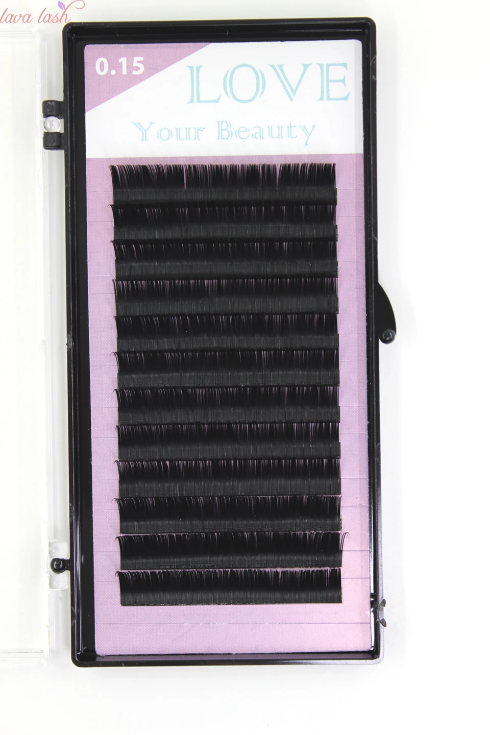 eyelash extensions black material