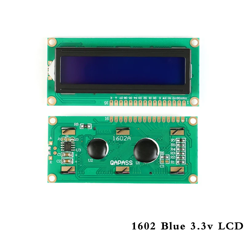 ЖК-модуль 1602A 2004A 12864B ЖК-дисплей модуль синий/желто-зеленый экран дисплей IIC igc для Arduino 3,3 V/5 V 1602 igc lcd