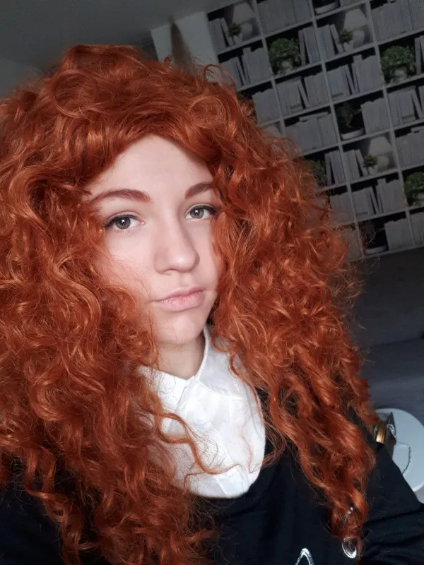 Cosplay&ware Cosplay Wig Long Curly Role Play Halloween Hair Women Costume -Zentai shop online