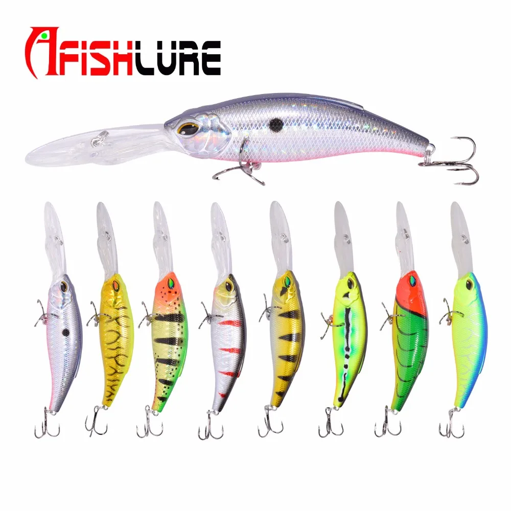 Caliente Trolling cebo 17g/130mm Pesca señuelo de Pesca Wobblers cebos peces cebo duro Iscas Artificiais de Pesca ruso Minnow