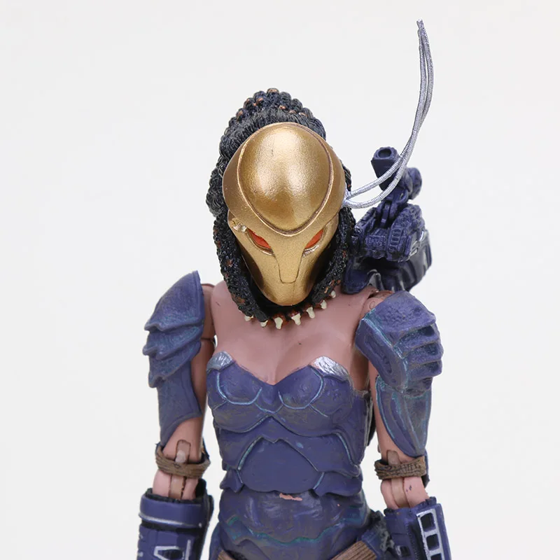 21 см игрушки NECA 1986 Alien vs Predator Machiko Noguchi Hornhead хищник, ПВХ фигурка Коллекционная модель куклы Aliens Eggs