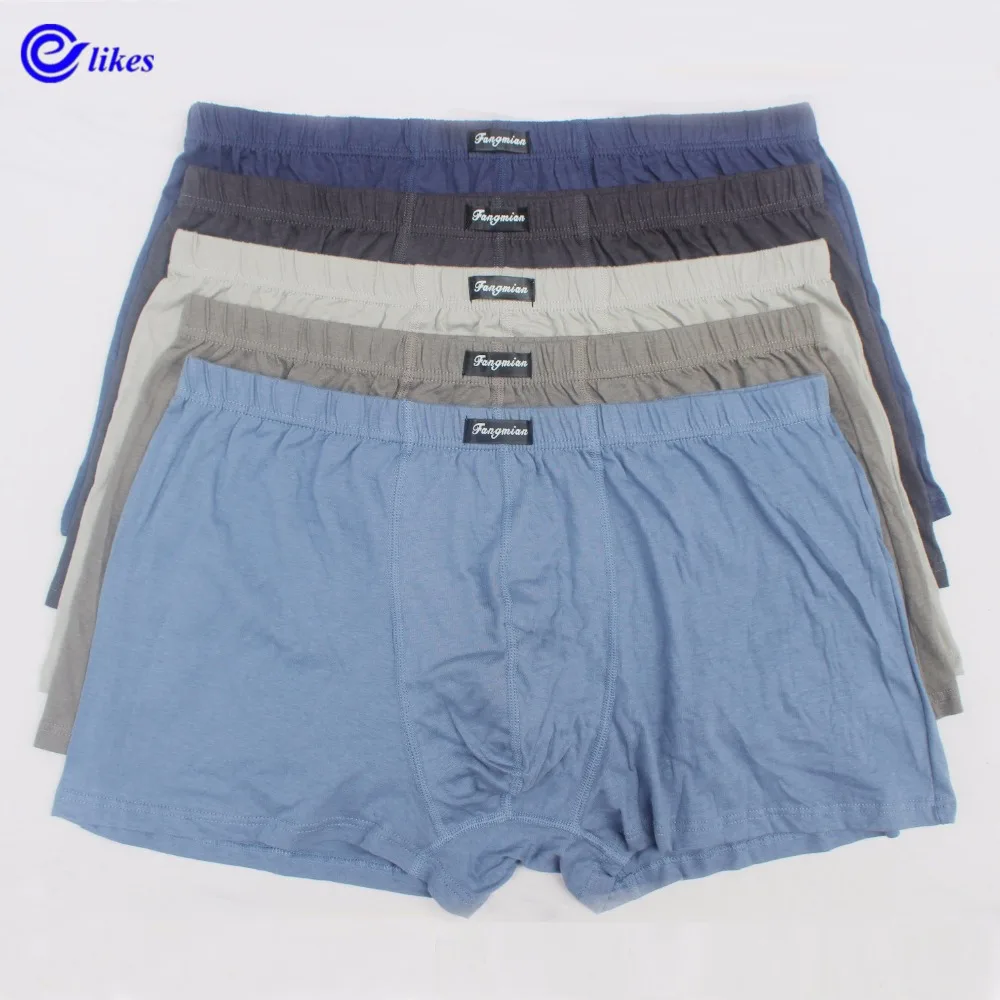 Fashion Underwear Men cotton high rise Boxers Underpants