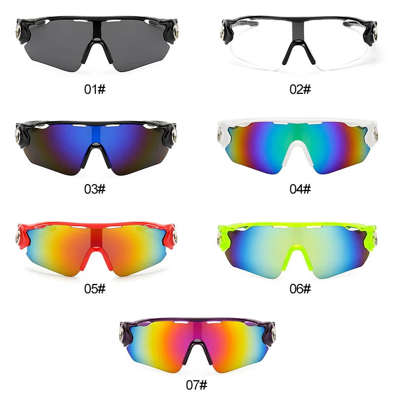 Outdoor Cycling Sunglasses Sprot Bike MTB Mountain Bicycle Glasses Motorcycle Fish Sunglasses Cycling Eyewear Occhiali Ciclismo -