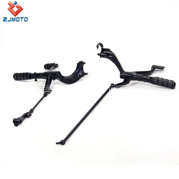 

ZJMOTO Hot Motorbike Extended Forward Control Control Kit Black Footpegs For Harley Sportster 883 Iron (XL883N) 2009-2013