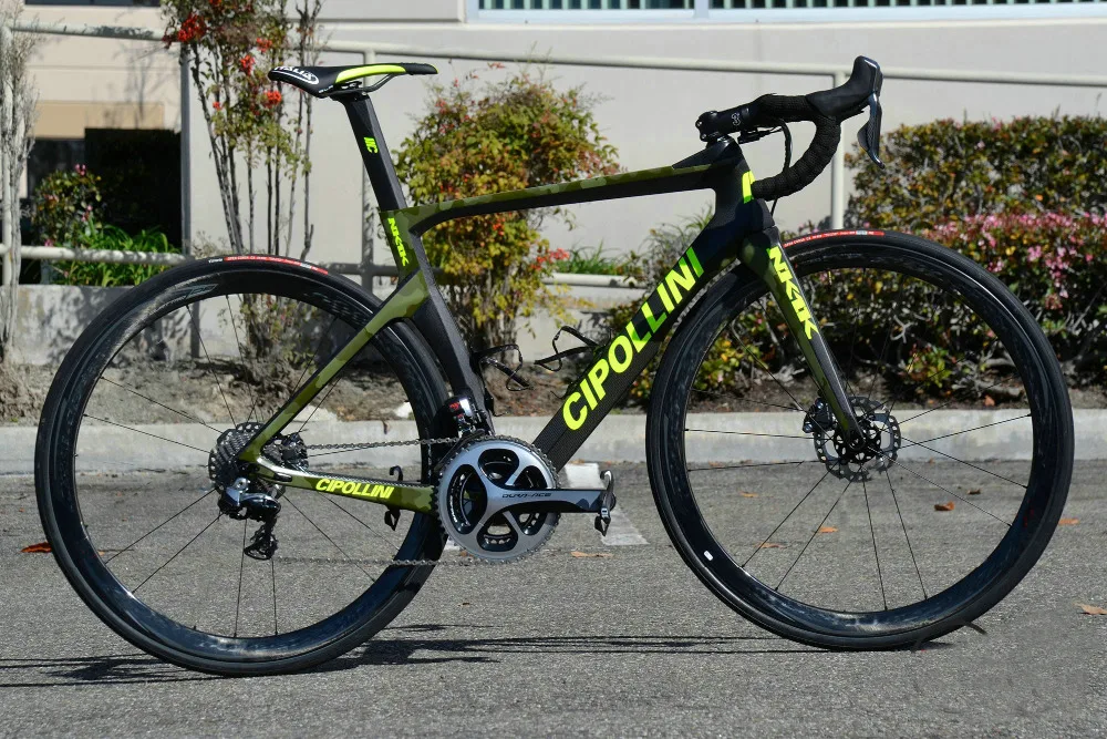 Камуфляжный дисковый углеродный дорожный велосипед Cipollini NK1K с оригинальной