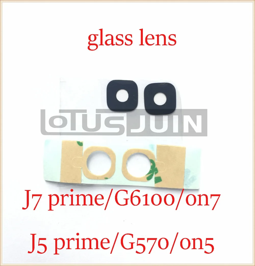 

10pcs Back Rear Camera Glass Lens Ring with Sticker for Galaxy for J5 prime J7 prime G610F G570F Galaxy on5 on7