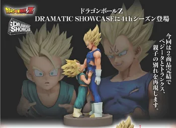 

2pcs/set 16cm Dragon Ball Z Vegeta Trunks Anime Action Figure PVC New Collection figures toys Collection for Christmas gift
