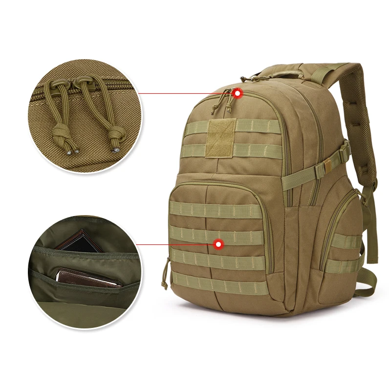 1050D 40L Molle открытый тактический рюкзак Утилита Сумка военный рюкзак армейский охотничий треккинг Кемпинг Туризм Путешествия