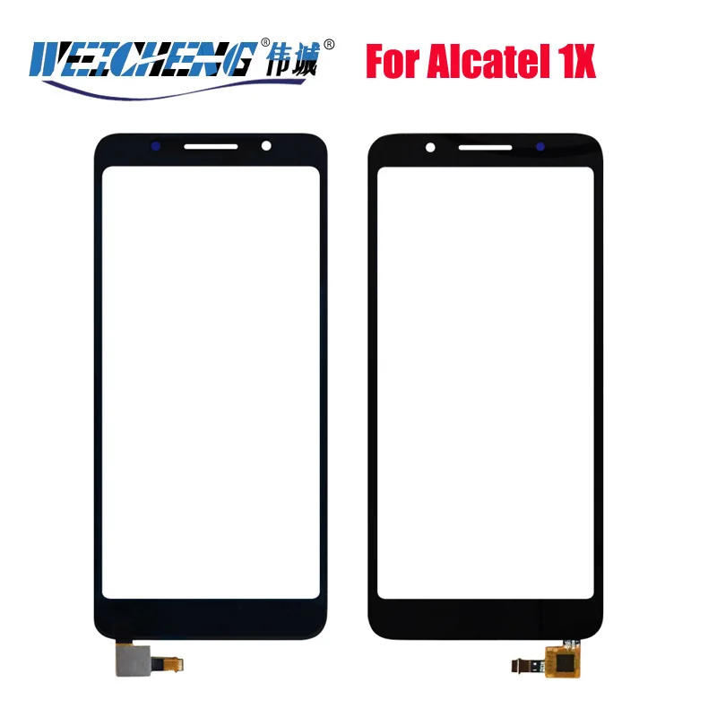 

For Alcatel 1X 5059D 5059 touch Screen Glass sensor panel lens glass replacement for Alcatel 1X 5059D
