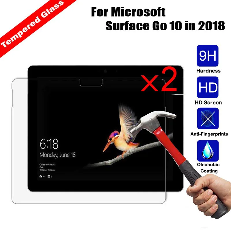 9 H Премиум Закаленное стекло планшет Защитная пленка против царапин для microsoft