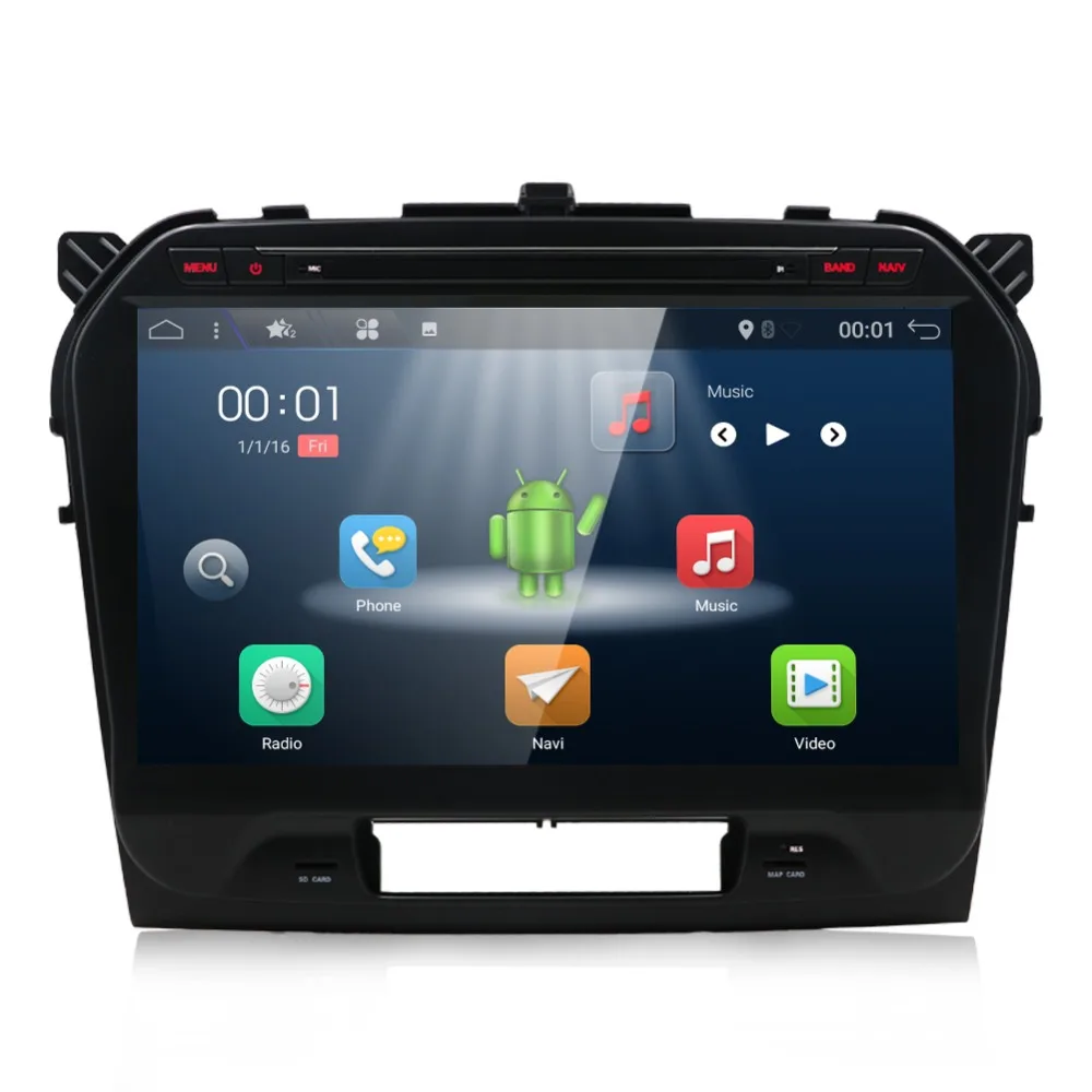 Perfect 10.1" 2 Din 8 Core Android 8.1 For SUZUKI GRAND VITAR 2015- Car Radio 2+32GB Car Multimedia Player Car Stereo Car Audio GPS BT 0