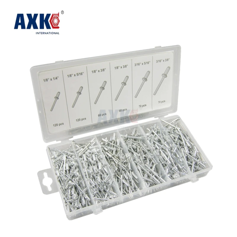

2019 Hot Sale Rushed Dark Gothic Remachadora De Ojales Axk 500pc Aluminum Cap Nail / Rivet Core Pulling Set 500 + Box