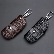 Мужские кошельки для ключей, короткая квадратная ключница для ключей, многофункциональная автомобильная ключница, унисекс, поясная сумка для ключей