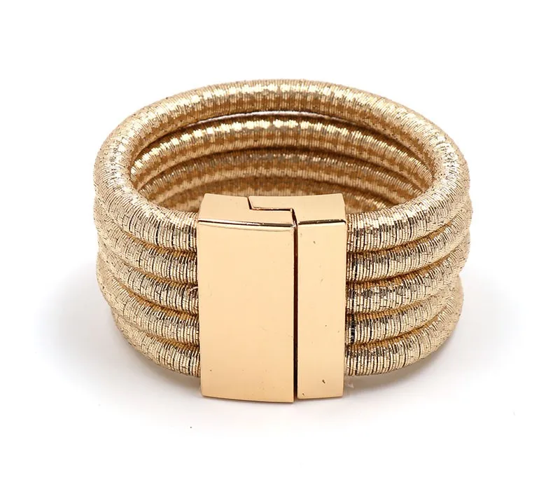 

JUJIA 5 colors new fashion Kim Kardashian magnet bracelet statement fashion bracelet wholesale jewelry for women