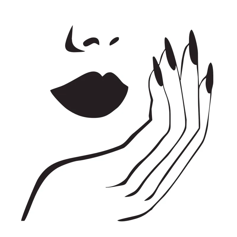 Face Hand wall sticker aeProduct.getSubject()