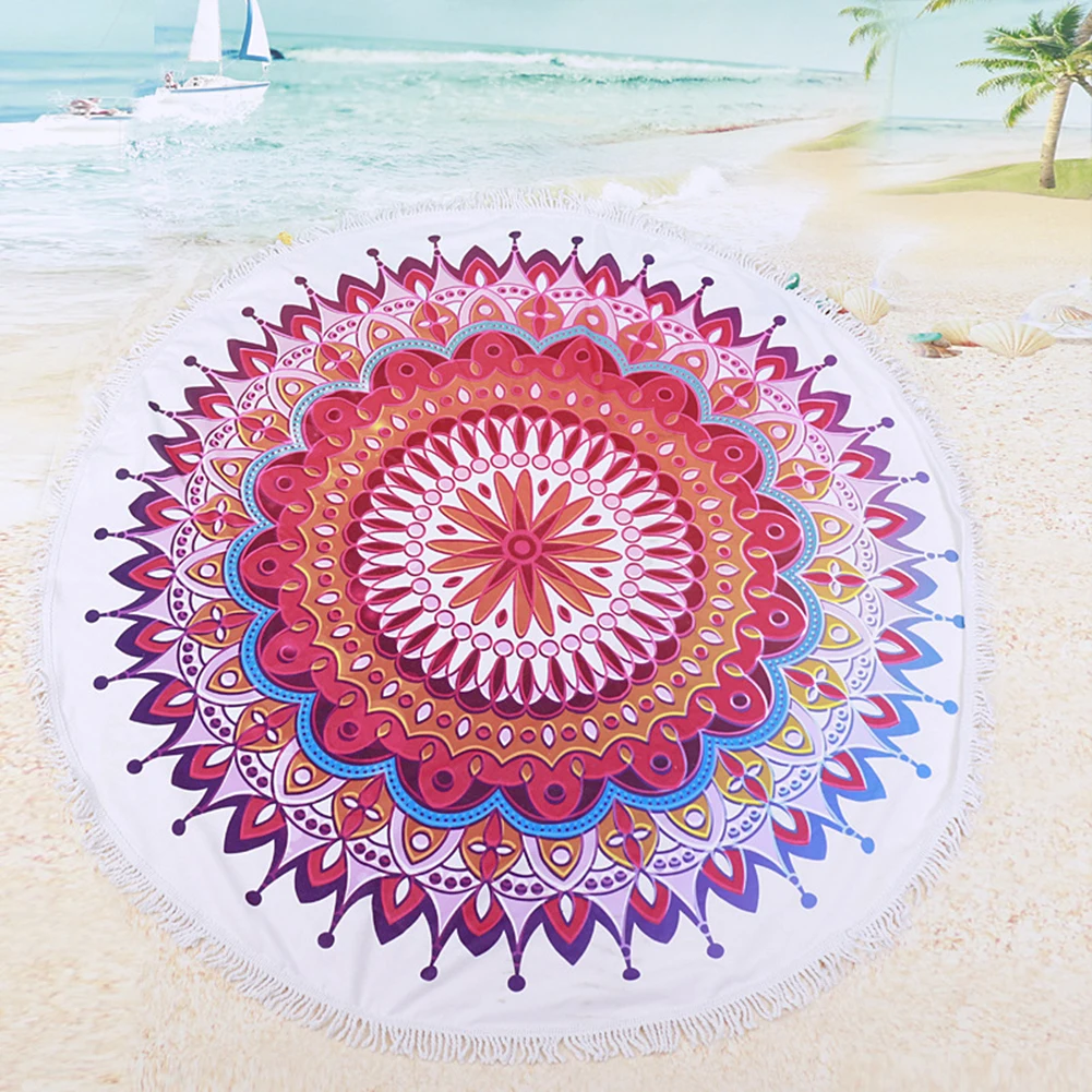 de Praia Rodada Esportes Yoga Pad Tapeçaria