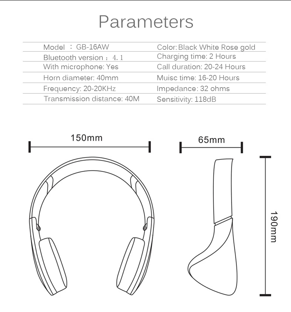 Bluetooth гарнитура стерео HiFI беспроводные наушники микрофон для телефона Xiaomi iPhone Android IOS Новая мода длительный срок службы батареи