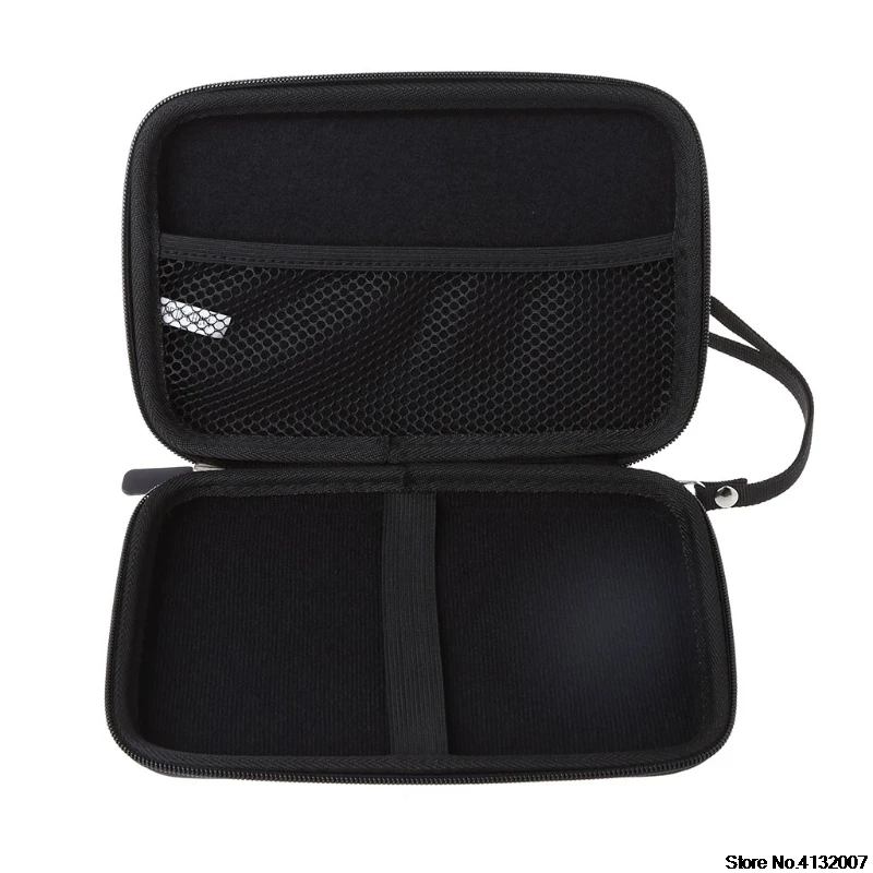 7 Inch Hard Shell Carry Bag Zipper Pouch Case for Garmin Nuvi TomTom Sat Nav GPS