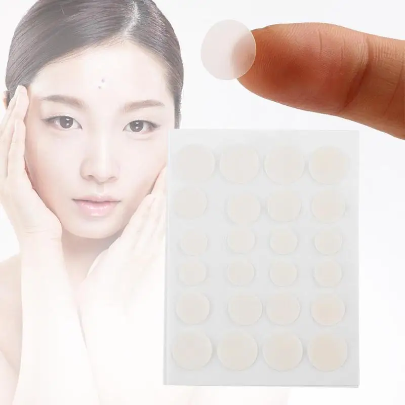 Online 24 PCS Lembar Jerawat Patch Jerawat Master Wajah Tempat Bekas Luka Perawatan Stiker Anti Inflamasi Tak Terlihat Jerawat Patch kecantikan Wajah