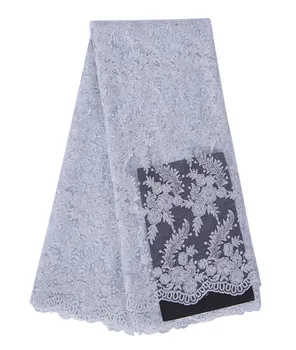 

High Quality African Lace Fabric Net French Lace Tulle Nigerian Lace Fabric For Wedding Sewing Accessories YD0045