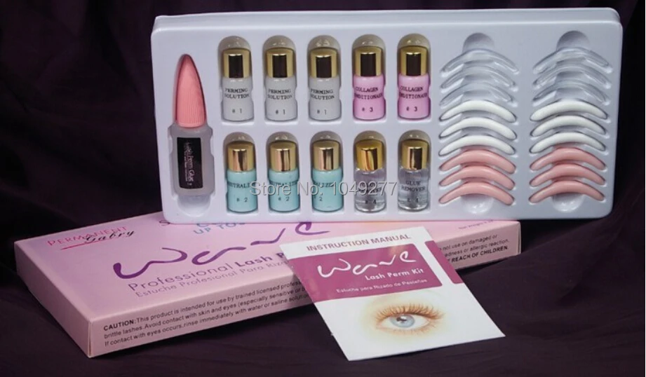 Professional Lash Perm Kit Eyelash Perm Lotion Super Winged False