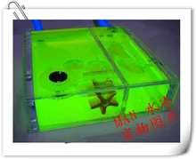 Optical drive admirer water flow meter transparent water tank optical drive bit water tank belt water flow meter