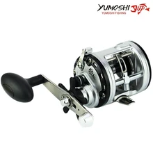 Новинка JCA2000 3000 4000 5000 металлическая катушка барабаны глубоководная лодка рыболовная правая рука Приманка Рыболовная катушка