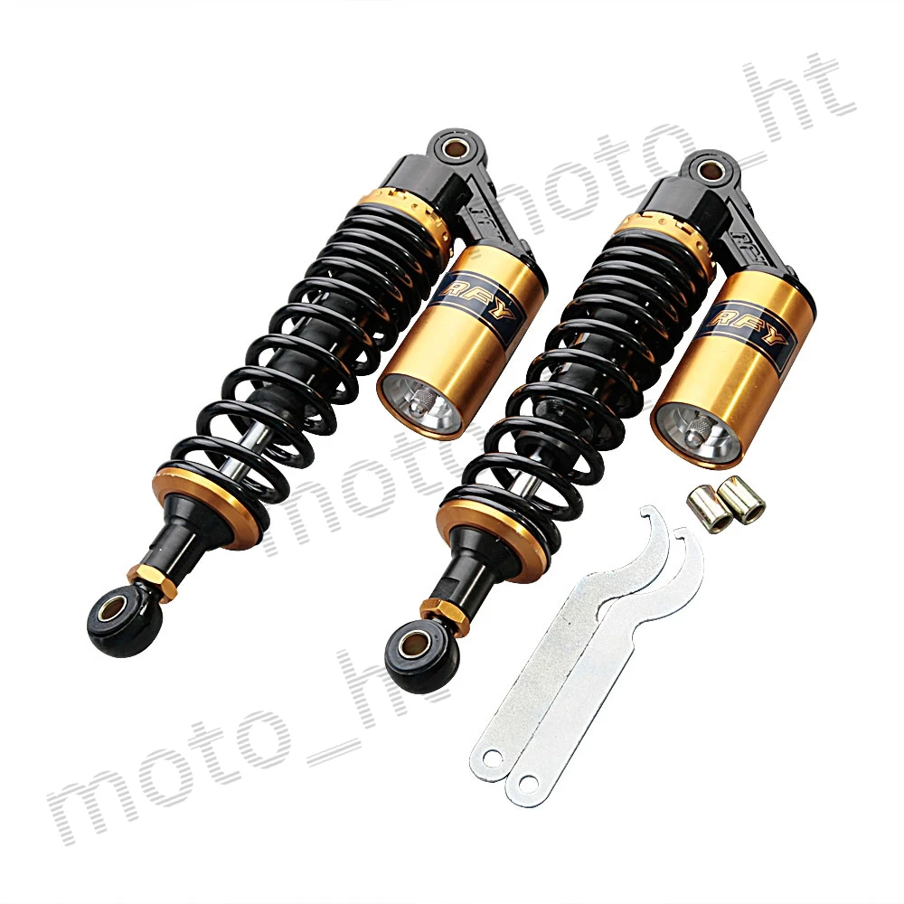 Universal 320mm 12.5" Motorcycle Rear Air Shock Absorbers Suspension