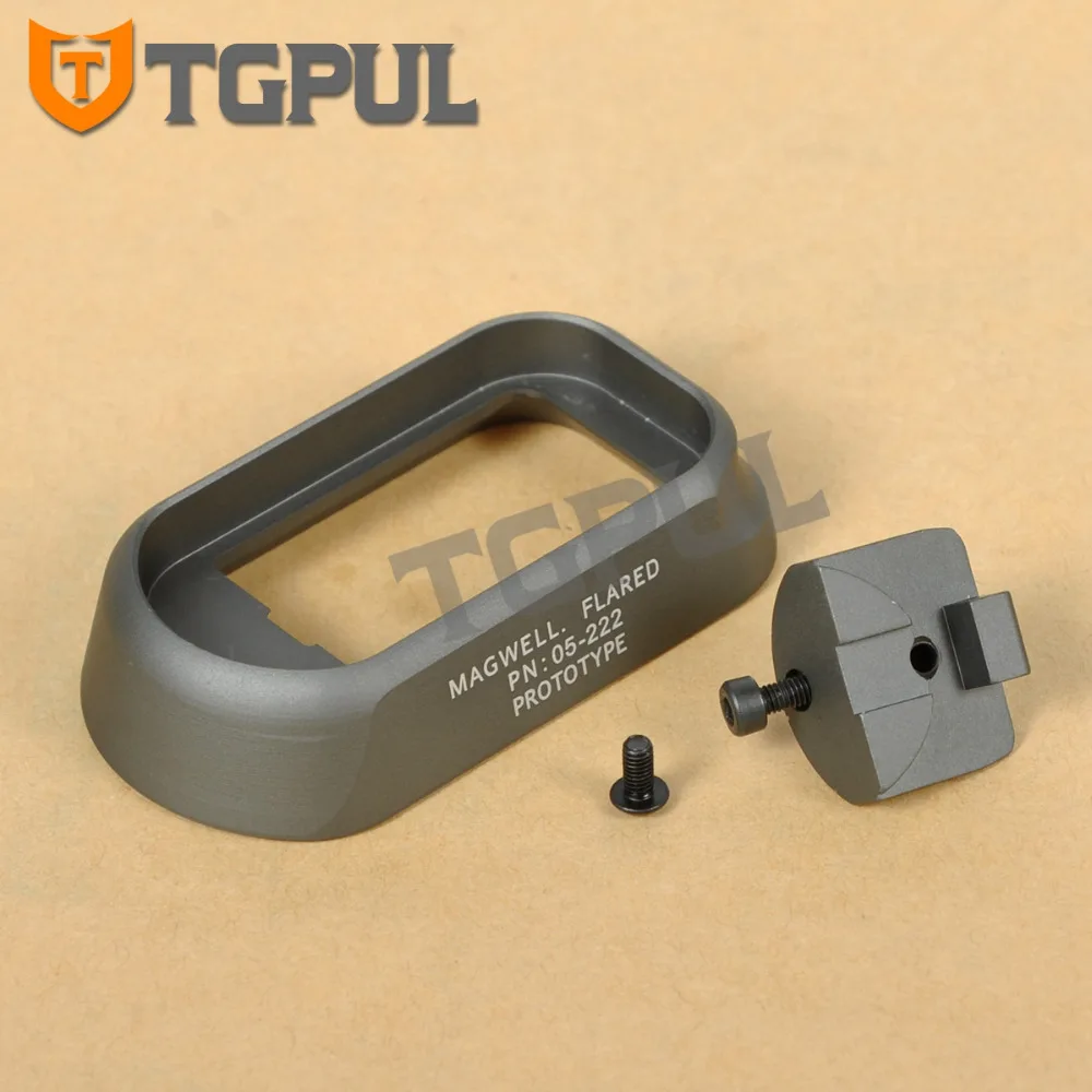 TGPUL Тактический ALG обороны Magwell для страйкбола пистолет Gen3 Glock 17 18C 22 24 31 34 35