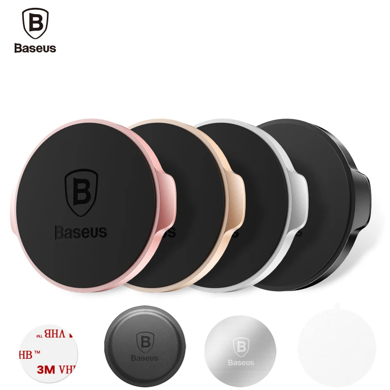 

Baseus Mini Magnetic Holder For Mobile Phone in Car Dashboard Bracket Cell Phone Holder Stand For iPhone X Magnet Mount Holder