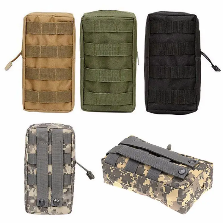 Мужской Тактический кошелек Molle, маленький карман, военные аксессуары, походная Сумка для кемпинга, охоты, поясная сумка