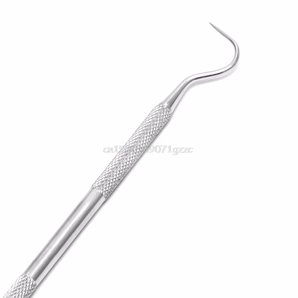 Двойной крюк зубная исследовательский зонд материалы Dentalist стоматологический инструмент набор# H027