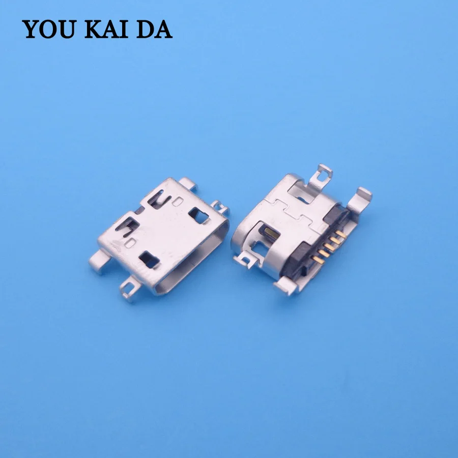 

20-1000pcs Micro USB female connector use for Lenovo Huawei A710E S720 S890 A298T S680,S880 and ZTE mobile mini usb adapter jack