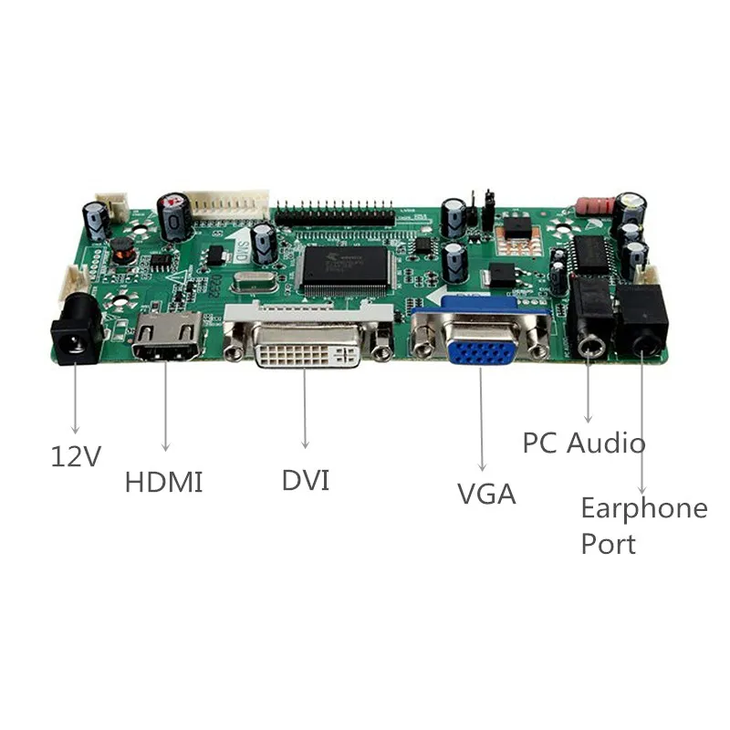 

1PC Hot Sale HDMI DVI VGA Audio LCD Controller Board PC Module Kit For 1366x768 B156XW02 Module