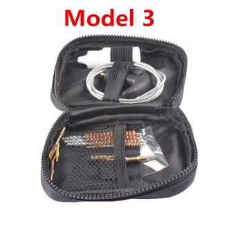 

9 pcs Hunt Gun Cleaning Kit Bore Cleaner Snake 22cal .17cal 30cal .243 .270/280cal .308 CAL Rifle Tool Barrel Calibre Snake Rope