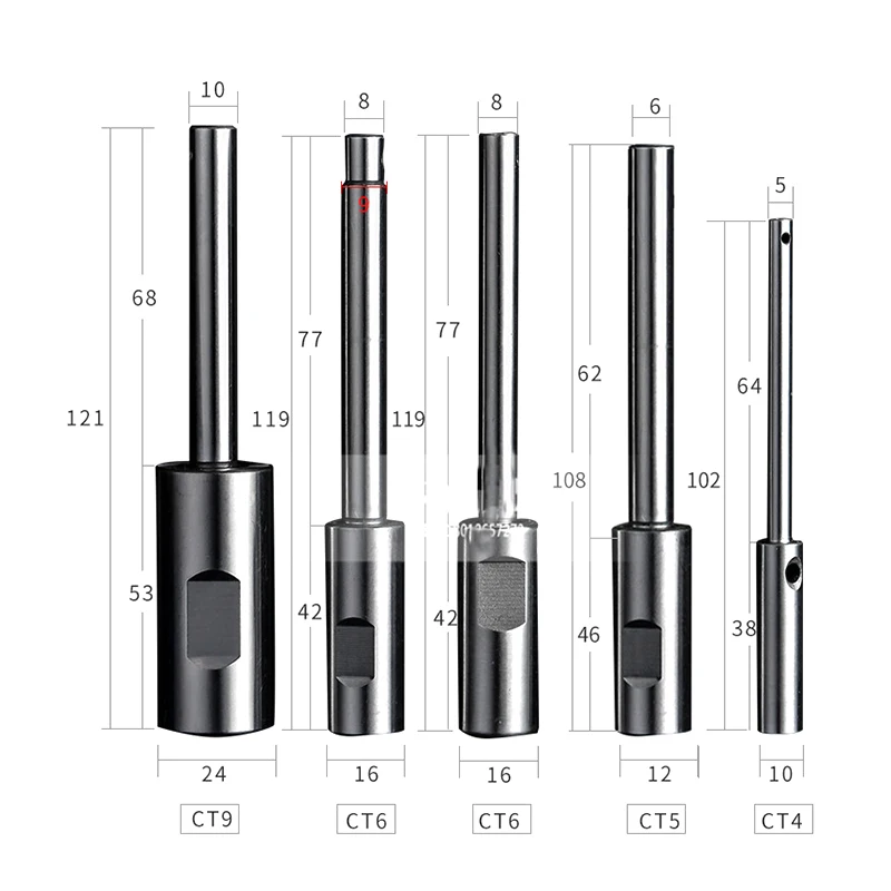 

Multi axis output shaft CT4 CT5 CT6 CT9 5mm 6mm 8mm 10mm 9mm spindle Shaft Multi - axis machine parts FOR tapping machine