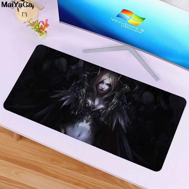 MaiYaCa WOW игровой коврик для мыши World of Warcraft коврик для мыши большой XL модный коврик для мыши для геймерского ноутбука Резина Коврик для мыши 30X60 см
