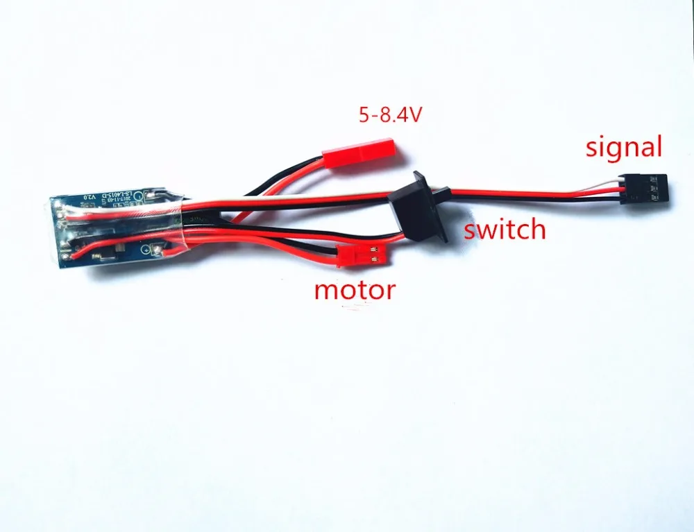 Details about   30A Mini Brushed ESC Motor Electronic Speed Controller Kit For RC Truck Car Boat 