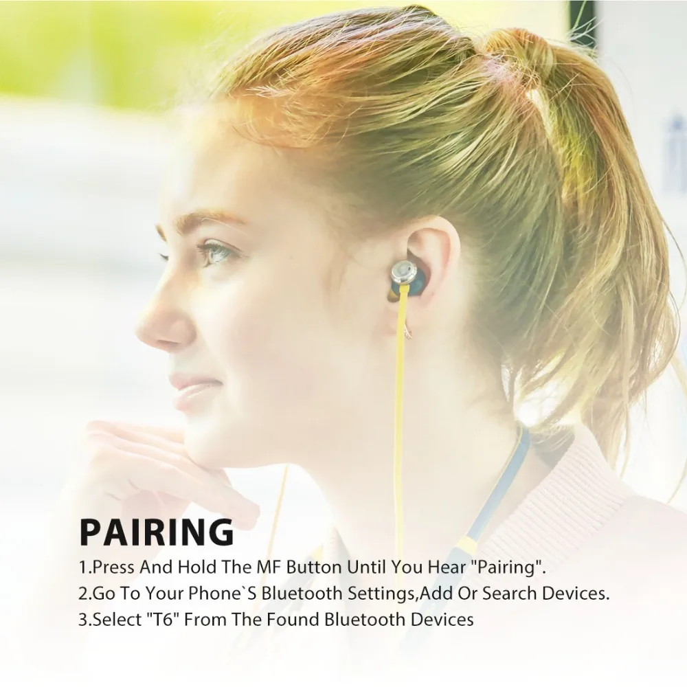 Bluedio TN noise cancelling Sports bluetooth earphone wireless headset with microphone for mobilephones iphone xiaomi