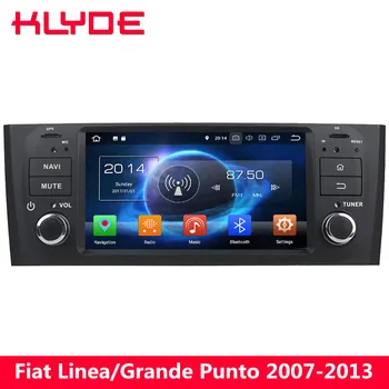 

KLYDE Octa Core 4G Android 8 7 4GB+32GB Car DVD Multimedia Player For Fiat Linea/Grande Punto 2007 2008 2009 2010 2011 2012 2013