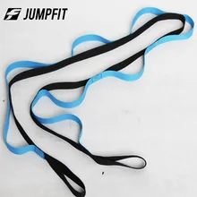 2 м/7" Йога ремень Пилатес растяжения ремень качания Hommock пояс с петлями Талия ног Фитнес Training Унти-тяжести хлопок ремень