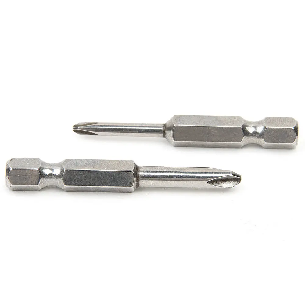 2Pcs 1/4'' Hex Shank Tri-wing Screwdriver Y Tip Head Magnetic Screwdriver Bits Set 50mm Screwdriver Set for Hand Tools