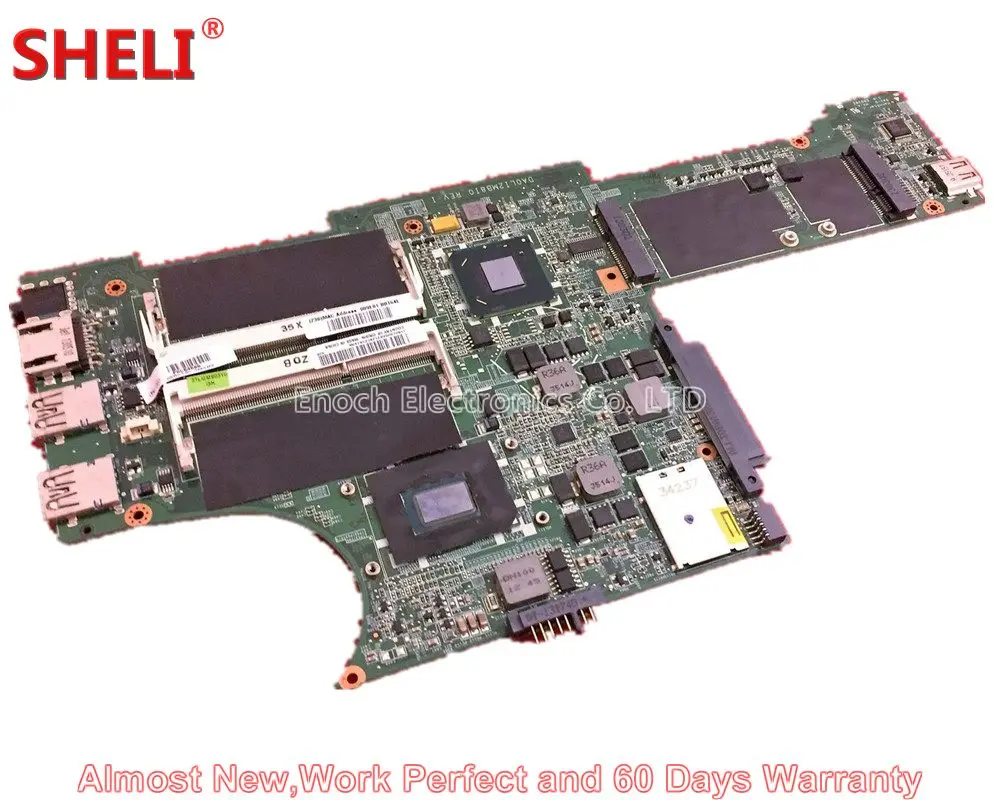 

SHELI 04X0701 04X0703 04W0672 Laptop Motherboard For Lenovo X131e DA0LI2MB8H0 I3-3227U System Board Main Board Work Perfect