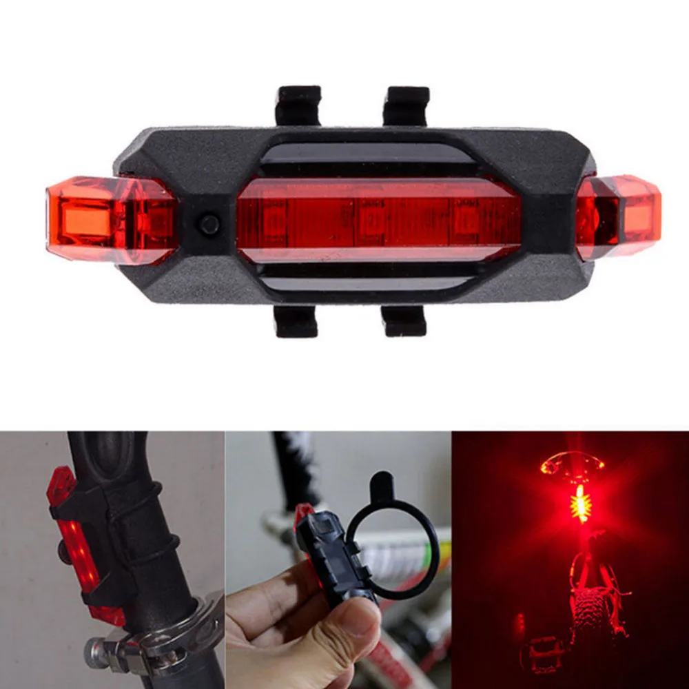 Buy USB Rechargeable Bicycle light Portable Cycling