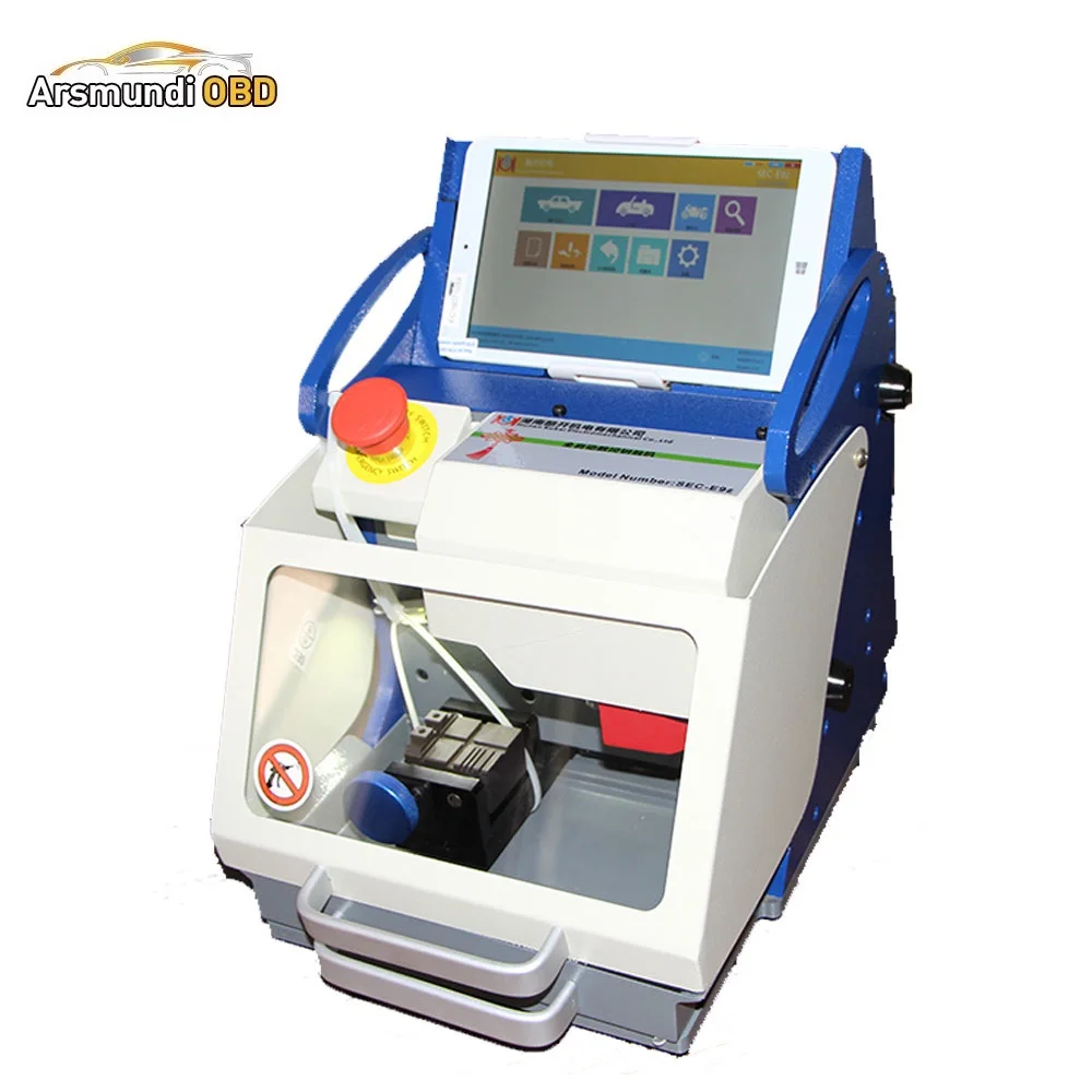 

2019 Original Auto Locksmith Tool SEC-E9z CNC automatic key cutting machine Multi Language Portugues Italian Russian version
