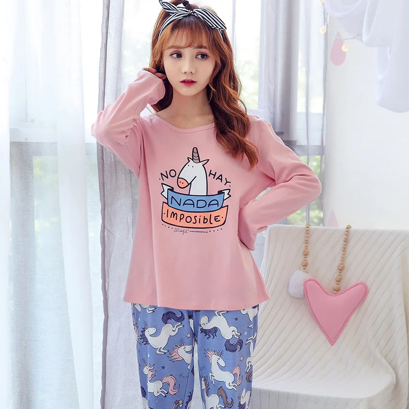 Cute Women's Unicorn Pajama Set | Unilovers