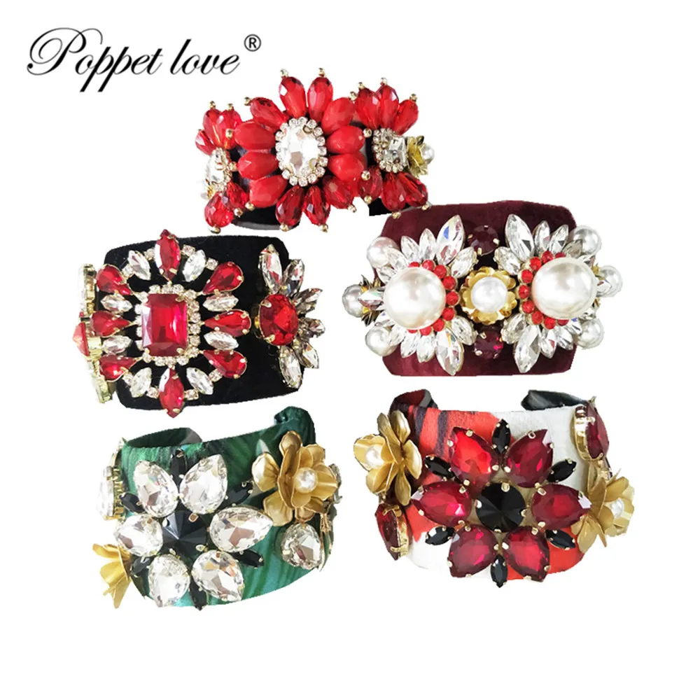 

Geometric Double Round Shell Bracelet Red Color Bangles Classic Fashion Jewellery Opening Design Bracelet For Women Wedding