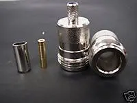 

N Type Female Crimp connector RG58 COAXIAL Cable NFR 50PCS