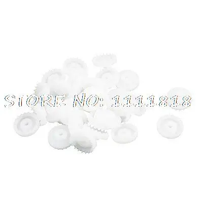 

Toy Car Motor Transmission Axle 20-Teeth Right Angle Steering Crown Gear 30 Pcs